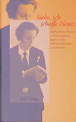 Siehe, ich schaffe Neues von Altpeter,  Gerda, Brodbeck,  Doris, Domhardt,  Yvonne, Stofer,  Judith, Wohlgemuth,  Isabella