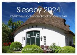 Sieseby 2024. Idyllisches Flächendenkmal an der Schlei (Wandkalender 2024 DIN A2 quer), CALVENDO Monatskalender von Lehmann,  Steffani