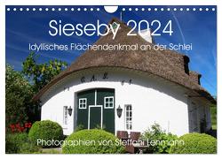 Sieseby 2024. Idyllisches Flächendenkmal an der Schlei (Wandkalender 2024 DIN A4 quer), CALVENDO Monatskalender von Lehmann,  Steffani