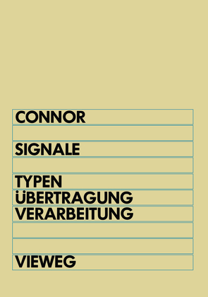 Signale von Connor,  Frank R.