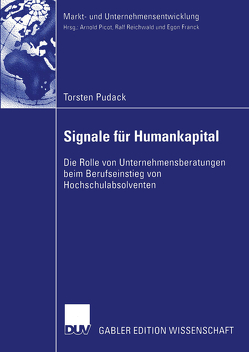 Signale für Humankapital von Pudack,  Torsten