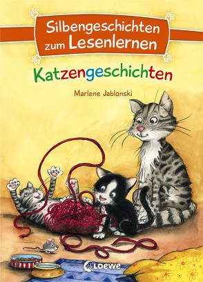 Silbengeschichten zum Lesenlernen – Katzengeschichten von Ginsbach,  Julia, Jablonski,  Marlene