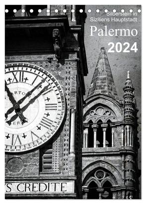 Silberstein in Siziliens Hauptstadt Palermo (Tischkalender 2024 DIN A5 hoch), CALVENDO Monatskalender von Silberstein,  Reiner