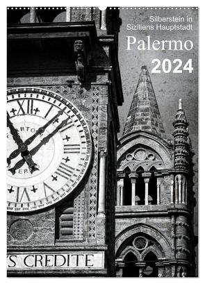 Silberstein in Siziliens Hauptstadt Palermo (Wandkalender 2024 DIN A2 hoch), CALVENDO Monatskalender von Silberstein,  Reiner