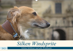 Silken Windsprite – Schöne Schlösser und edle Windhunde (Wandkalender 2021 DIN A2 quer) von Alexandra Wais,  Sabine