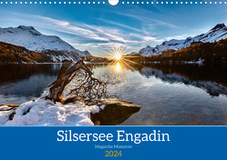 Silsersee Engadin (Wandkalender 2024 DIN A3 quer), CALVENDO Monatskalender von Brantschen,  Janet