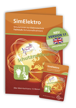 SimElektro – Fachstufe 1.1 – 30er Mehrfachlizenz Freischaltcode auf Keycard von Käppel,  Thomas, Nies,  Andreas, Wildenberg,  Josef T.