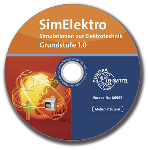 SimElektro – Simulationen zur Elektrotechnik 30-er Mehrplatzlizenz von Käppel,  Thomas