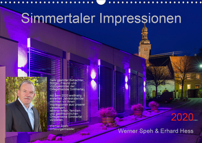 Simmertaler Impressionen (Wandkalender 2020 DIN A3 quer) von Hess,  Erhard, Speh,  Werner