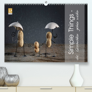 Simple Things – die Geschichten gehen weiter (Premium, hochwertiger DIN A2 Wandkalender 2023, Kunstdruck in Hochglanz) von Schwarz,  Nailia