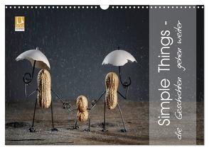 Simple Things – die Geschichten gehen weiter (Wandkalender 2024 DIN A3 quer), CALVENDO Monatskalender von Schwarz,  Nailia