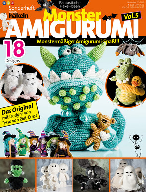 simply häkeln – Fantastische Häkel-Ideen MONSTER AMIGURUMI VOL. 5 von bpa media GmbH, Van Riet-Ernst,  Tessa