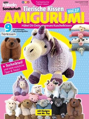 simply häkeln – Fantastische Häkel-Ideen TIERISCHE KISSEN AMIGURUMI VOL. 17 von bpa media GmbH