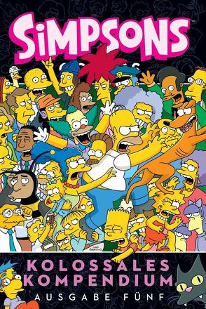 Simpsons Comics Kolossales Kompendium von Groening,  Matt, Morrison,  Bill, Wieland,  Matthias