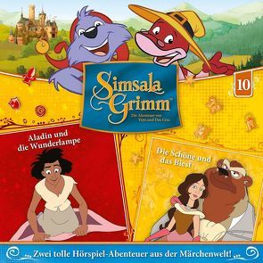 SimsalaGrimm – CD / 10: Aladin und die Wunderlampe / Die Schöne und das Biest von Fleming,  Marcus, Martens,  Heiko, O'Sullivan,  Linda, Varley,  Nicholas Edward