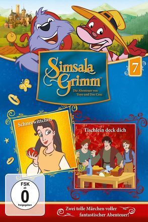 SimsalaGrimm – DVD / 07: Schneewittchen / Tischlein deck dich von Busch,  Jens, Cosca,  Arnel, Döring,  Klaus, Mädel,  Michael, Martens,  Heiko, Schnitzler,  Harry, u.a.