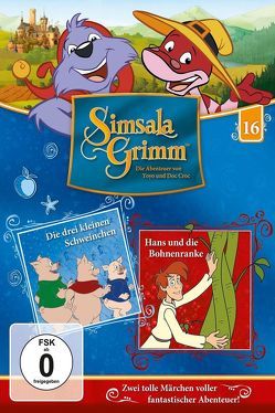 SimsalaGrimm – DVD / 16: Die drei kleinen Schweinchen / Hans und die Bohnenranke von Busch,  Jens, Conroy,  Marteinn, Cosca,  Arnel, Gassmann,  Philip, Prediger,  Armin, Schnitzler,  Harry, u.a.