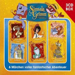 SimsalaGrimm – Hörspielbox Vol. 1 von Kolo,  Stefan, Kramer,  Florian, Mädel,  Michael, Martens,  Heiko, Pistek,  Pierre, Sahling,  Karsten, Schnitzler,  Harry, Schröder,  Jörn, Trommer,  Ralph, Ziemann,  Ulla