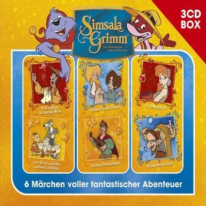 SimsalaGrimm – Hörspielbox Vol. 2 von Kerremans,  Marlies, Kolo,  Stefan, Kramer,  Florian, Martens,  Heiko, Pistek,  Pierre, Sahling,  Karsten, Schnitzler,  Harry, Scrhöder,  Jörn, Trommer,  Ralph, Ziemann,  Ulla