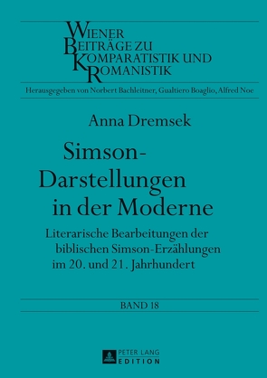 Simson-Darstellungen in der Moderne von Dremsek,  Anna