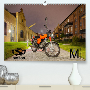 Simson S51c (Premium, hochwertiger DIN A2 Wandkalender 2023, Kunstdruck in Hochglanz) von Allmaier / PhotoArt Allmaier / MA-Photography,  Michael