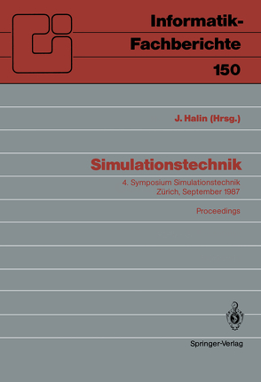 Simulationstechnik von Halin,  Jürgen