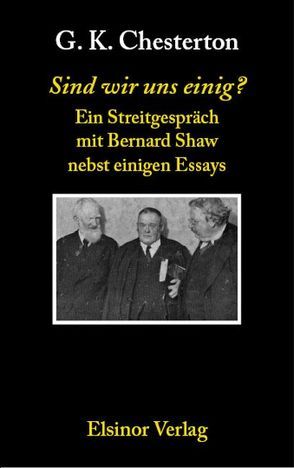 Sind wir uns einig? von Chesterton,  Gilbert Keith, Vandenberg,  Jakob