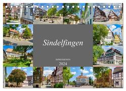 Sindelfingen Impressionen (Tischkalender 2024 DIN A5 quer), CALVENDO Monatskalender von Meutzner,  Dirk