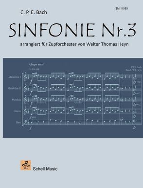 Sinfonie Nr. 3 (C.P.E. Bach) von Bach,  Carl Philip Emanuel, Heyn,  Walter Thomas