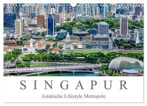 Singapur – Asiatische Lifestyle Metropole (Wandkalender 2024 DIN A3 quer), CALVENDO Monatskalender von Meyer,  Dieter