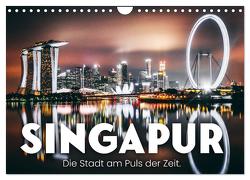 Singapur – Die Stadt am Puls der Zeit. (Wandkalender 2024 DIN A4 quer), CALVENDO Monatskalender von SF,  SF