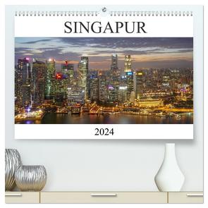 Singapur (hochwertiger Premium Wandkalender 2024 DIN A2 quer), Kunstdruck in Hochglanz von Hoppe,  Franziska