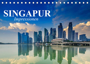 Singapur. Impressionen (Tischkalender 2022 DIN A5 quer) von Stanzer,  Elisabeth