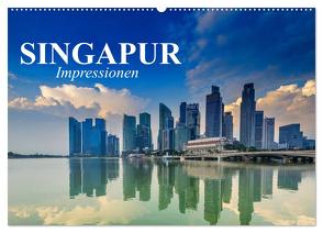 Singapur. Impressionen (Wandkalender 2024 DIN A2 quer), CALVENDO Monatskalender von Stanzer,  Elisabeth