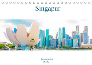 Singapur – Panoramablick (Tischkalender 2022 DIN A5 quer) von Schwarze,  Nina