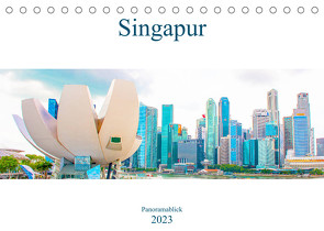 Singapur – Panoramablick (Tischkalender 2023 DIN A5 quer) von Schwarze,  Nina