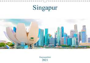 Singapur – Panoramablick (Wandkalender 2021 DIN A3 quer) von Schwarze,  Nina