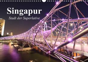 Singapur. Stadt der Superlative (Wandkalender 2022 DIN A3 quer) von Stanzer,  Elisabeth