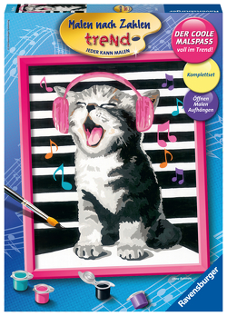 Ravensburger Malen nach Zahlen 28431 – Singing Cat – ab 12 Jahren