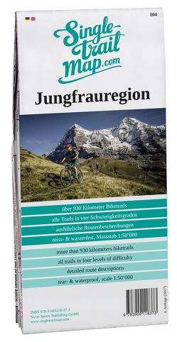 Singletrail Map 032 Jungfrauregion von Giger,  Thomas