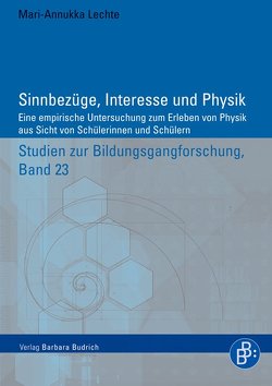 Sinnbezüge, Interesse und Physik von Lechte,  Mari-Annukka