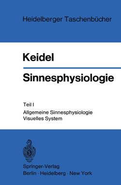 Sinnesphysiologie von Keidel,  Wolf D.