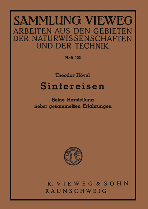 Sintereisen von Hövel,  Theodor