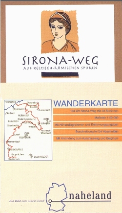 Sirona-Weg Wanderkarte – Auf Keltisch-Römischen Spuren