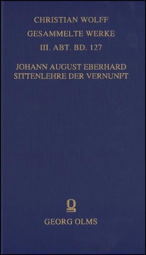 Sittenlehre der Vernunft von Eberhard,  Johann August