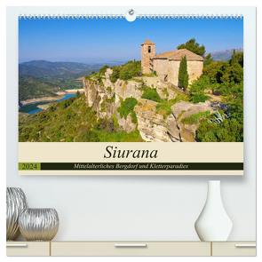 Siurana – Mittelalterliches Bergdorf und Kletterparadies (hochwertiger Premium Wandkalender 2024 DIN A2 quer), Kunstdruck in Hochglanz von LianeM,  LianeM