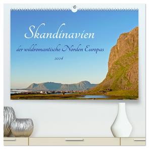 Skandinavien, der wildromantische Norden Europas (hochwertiger Premium Wandkalender 2024 DIN A2 quer), Kunstdruck in Hochglanz von Junghanns,  Konstanze