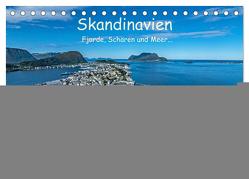 Skandinavien – Fjorde, Schären und Meer… (Tischkalender 2024 DIN A5 quer), CALVENDO Monatskalender von Ferrari,  Sascha