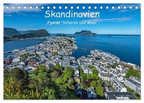 Skandinavien – Fjorde, Schären und Meer… (Tischkalender 2024 DIN A5 quer), CALVENDO Monatskalender von Ferrari,  Sascha