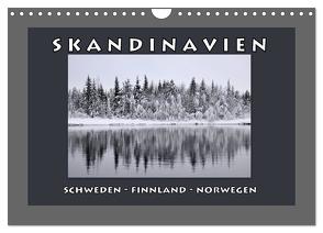 SKANDINAVIEN (Wandkalender 2024 DIN A4 quer), CALVENDO Monatskalender von GUGIGEI,  GUGIGEI